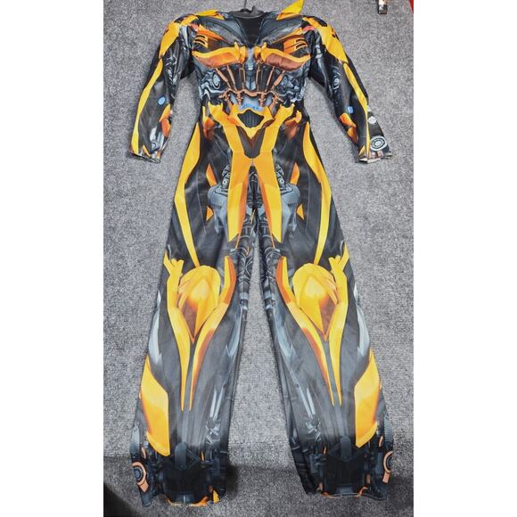 Transformers Other - Transformers Bumblebee Costume Mask & Jumpsuit Size M (7-8) No Helmet